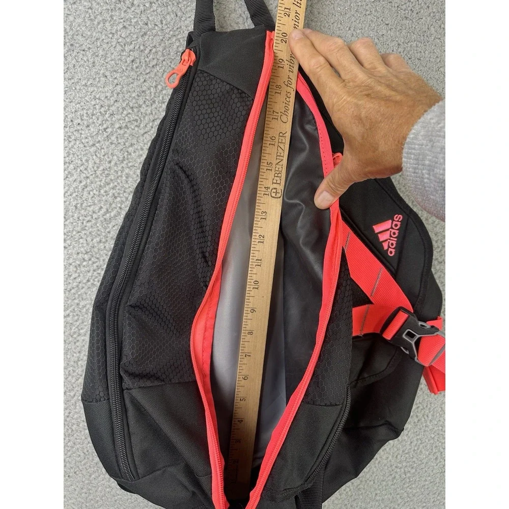 Adidas Rydell Sling Backpack LoadSpring Crossbody One Shoulder Bag Black Pink